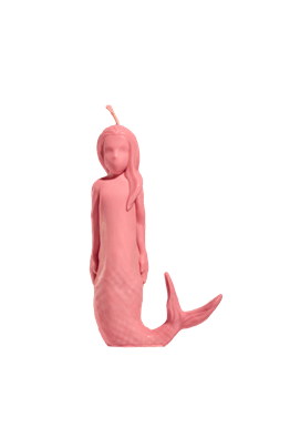 Свеча из пчелиного воска “А́мушка”, малая