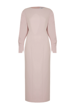 Платье с объёмным рукавом