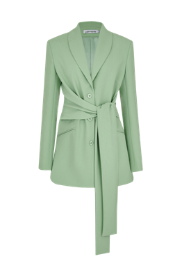 Жакет с поясом