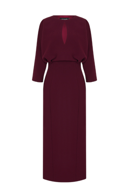 Платье с вырезом