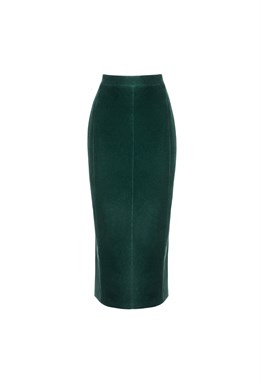 “Velvet moon” Юбка миди годе из шелковистого бархата