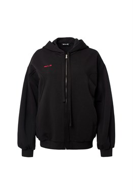 «Zip hoodie in love» Худи на молнии с вышивкой.