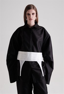 Пояс-бант с подвязками