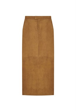 Юбка из замши