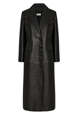 Пальто из кожи