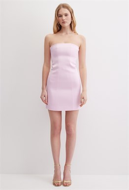 Платье бандо мини