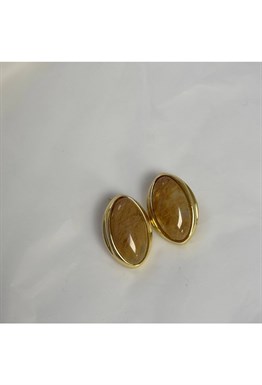 Серьги под золото