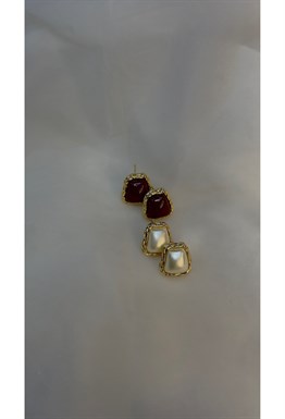 Серьги под золото
