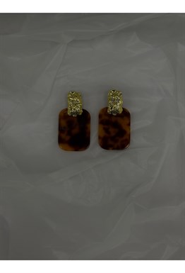 Серьги под золото