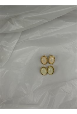 Серьги под золото