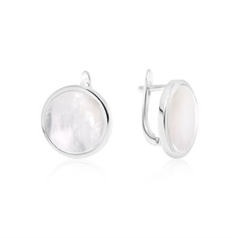 Round Mother Earrings