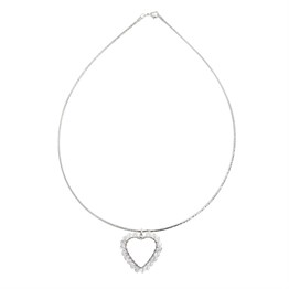 Necklace with Crystal Heart