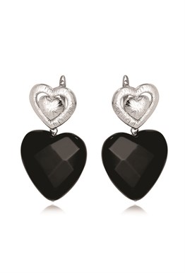 Earrings BlackHeart