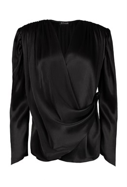 Блуза "Draped-detailing blouse"