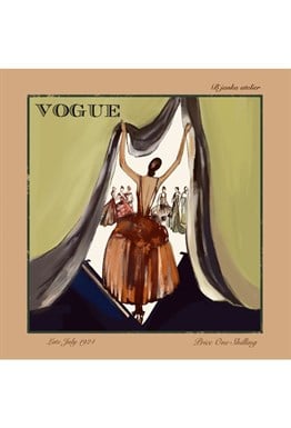 Платок Vogue July 1924