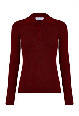 Вязаная футболка Polo