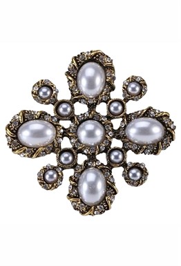 Брошь Gold Pearl