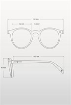 Очки CAT EYE 5 Green wood - фото 100153