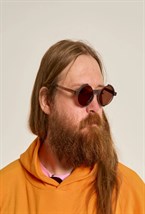 Очки SUN 7 Brown wood - фото 100623