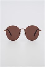 Очки ROUND 3 Brown - фото 101837