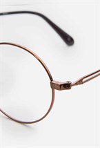 Очки ROUND 3 Brown - фото 101840