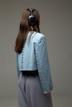 Джинсовый жакет “sky” - фото 102364