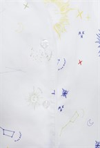 Пижама "Белый космос" - фото 102904