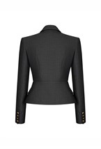 Жакет отрезной по талии - фото 102956