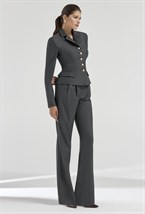 Жакет отрезной по талии - фото 102957