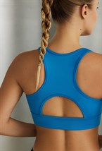 Топ бра спортивный SpeedFlow Zip Quite harbor - фото 103014