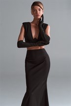 Юбка-макси силуэтная - фото 103049