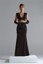 Юбка-макси силуэтная - фото 103050