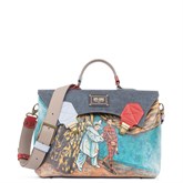 Портфель горизонтальный "Пьеро и Арлекин" - фото 103401