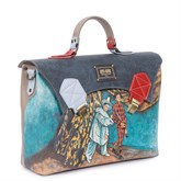 Портфель горизонтальный "Пьеро и Арлекин" - фото 103402