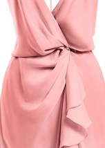 Платье миди с запахом - фото 10358