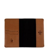 Обложка на паспорт "Компас" в охре - фото 104243