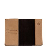 Обложка на паспорт "Ветер северный" в охре - фото 104281