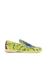 Прогулочные лоферы "Ирисы для Mrs. Van Gogh" - фото 104293