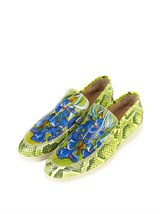 Прогулочные лоферы "Ирисы для Mrs. Van Gogh" - фото 104295