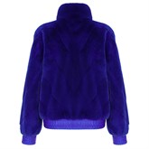 Куртка из норки в синем - фото 104428