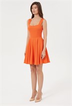 Платье мини из шерсти - фото 105705