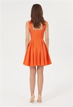 Платье мини из шерсти - фото 105706