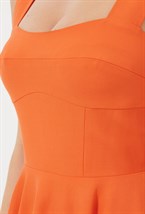 Платье мини из шерсти - фото 105707