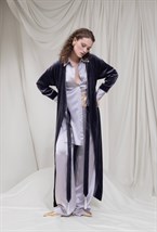 Платье на запах из бархата - фото 105731