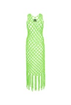 Платье с бахромой - фото 105745