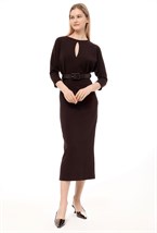 Платье с вырезом - фото 105754