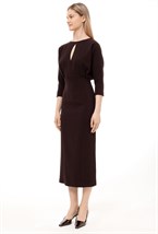 Платье с вырезом - фото 105755