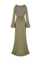 Платье с вырезом на спине - фото 105791