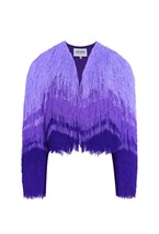 Жакет с бахромой - фото 105979