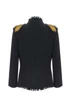 Жакет с эполетами - фото 106013